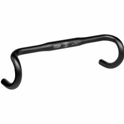 Pro LT - Oversize Alloy Road Bike Handlebars - Compact - Black Controls
