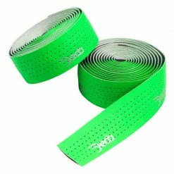 Deda Mistral - Fluorescent Leather Effect Perforated Tape Controls