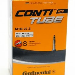 Continental MTB 27.5 Mountain Bike Inner Tube 27.5" X 1.75-2.5 Presta - 42mm