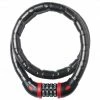 Master Lock Armoured Steel Cable - Combination - 1000 X 18mm - 8226 Accessories