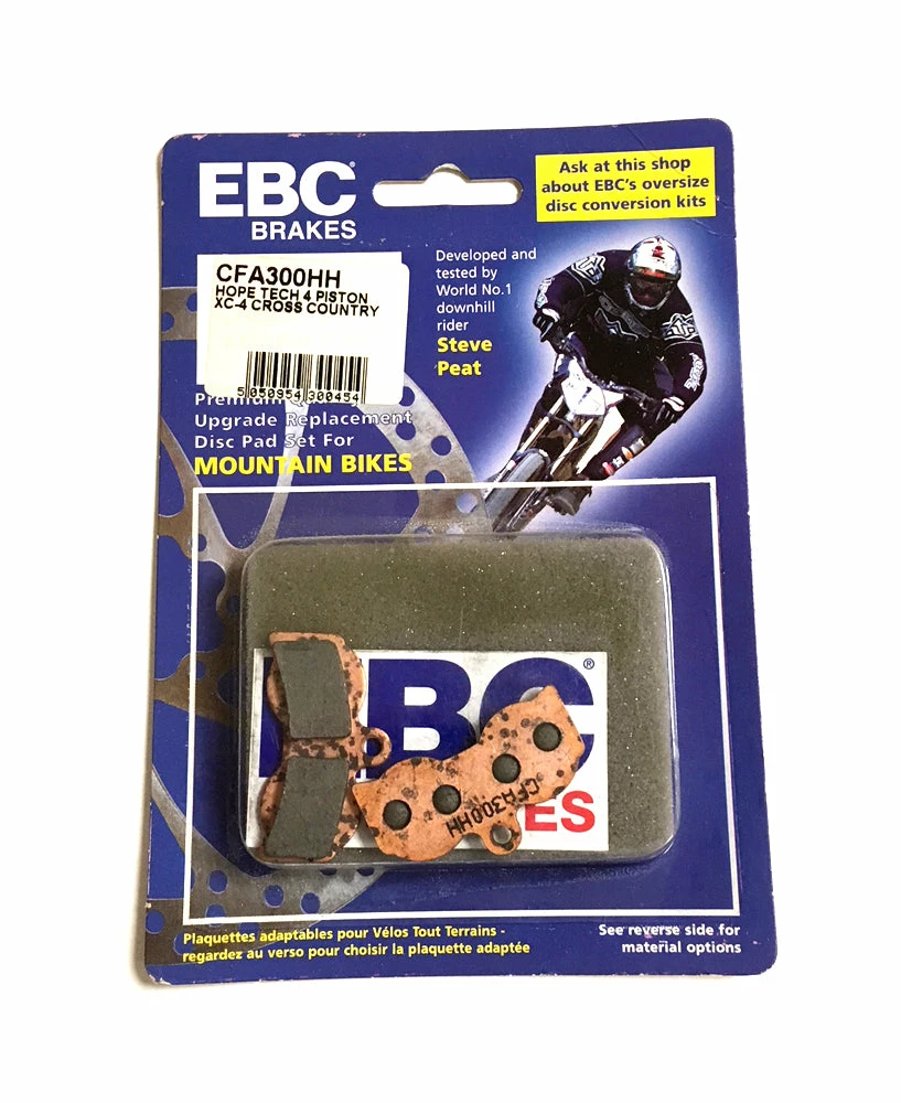 Brand new ๐งจ EBC CFA300HH Gold Hope XC-4 Disc Brake Pads Brakes ๐ฏ 1 EBC CFA300HH Gold Hope XC-4 Disc Brake Pads Brakes