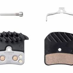 Shimano Metal Sintered Disc Brake Pads Alloy Backed With Cooling Fins - H03C