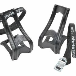 Zefal Christophe 43 - 515 Mountain Bike Toe Clips & Straps Set S/M