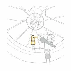 Topeak Pressure-Rite Pump Valve Adapter - Presta Accessories