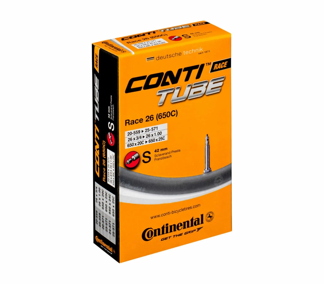 Best Pirce 🧨 Continental Race 26 Road Bike Inner Tube 650c X 18-25 Presta - 42mm Wheels & Tyres ✨ 1 Continental Race 26 Road Bike Inner Tube 650c X 18-25 Presta - 42mm Wheels & Tyres