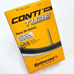 Continental Race 26 Road Bike Inner Tube 650c X 20-25 Presta - 60mm Wheels & Tyres