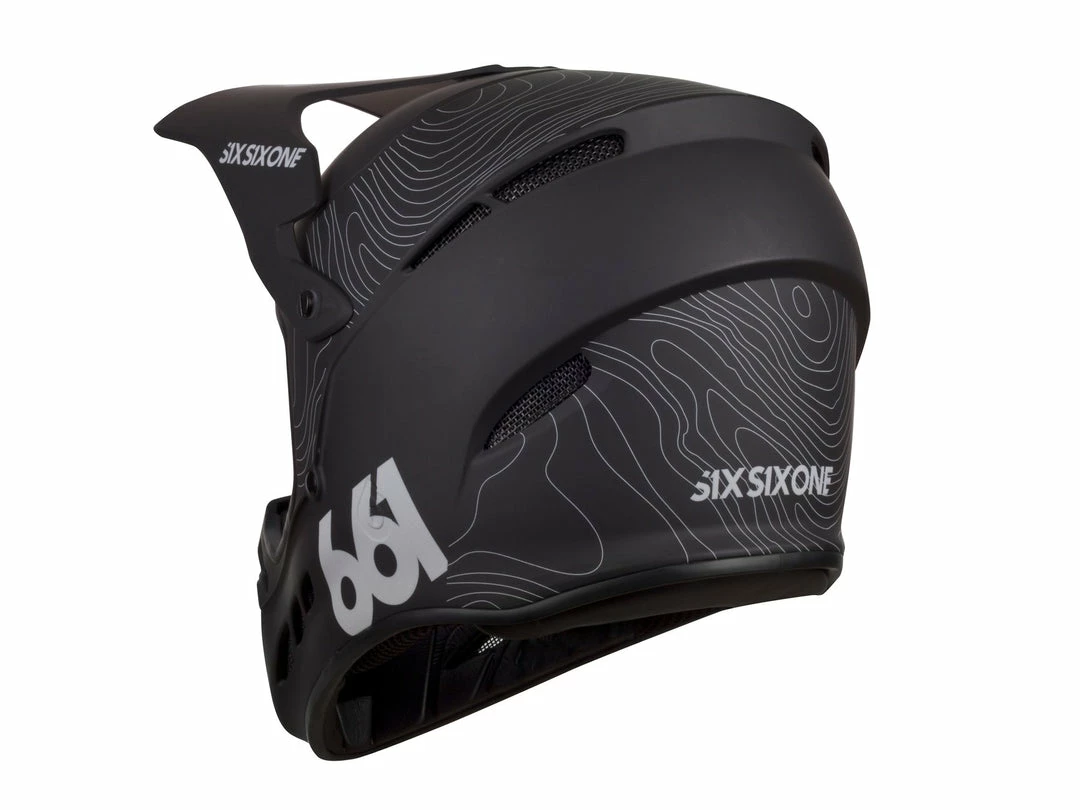 Cheapest ✨ Premium Gifts SixSixOne Reset Full Face Helmet - Contour Black 🔔 6 Premium Gifts SixSixOne Reset Full Face Helmet - Contour Black