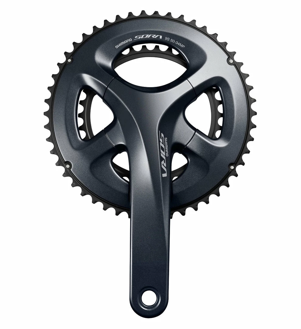 Best Pirce 👍 Shimano Sora R3000 Compact Road Crankset - Black ✔️ 1 Shimano Sora R3000 Compact Road Crankset - Black