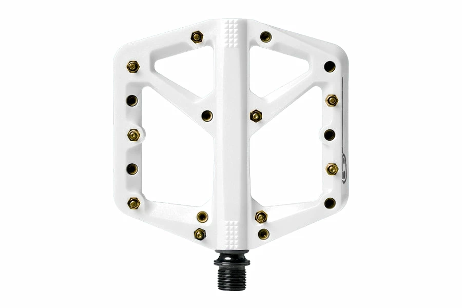 Coupon ⌛ Crank Brothers Stamp 1 - White Edition - Flat Pedals ❤️ 3 Crank Brothers Stamp 1 - White Edition - Flat Pedals