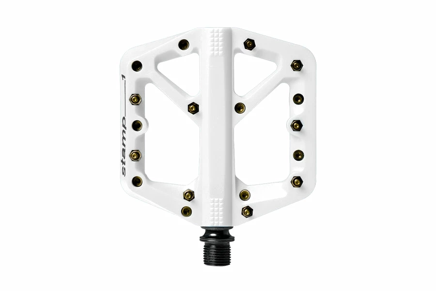 Coupon ⌛ Crank Brothers Stamp 1 - White Edition - Flat Pedals ❤️ 4 Crank Brothers Stamp 1 - White Edition - Flat Pedals