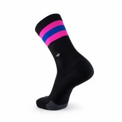 M2O Stripe Crew Plus Socks