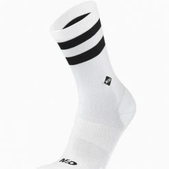 M2O Stripe Crew Plus Socks