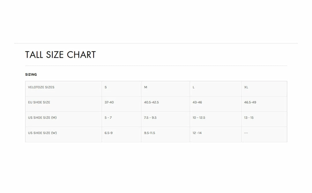 Cheap 🛒 Clothing VeloToze Tall 2.0 Waterproof Aero Overshoes 🌟 8 Clothing VeloToze Tall 2.0 Waterproof Aero Overshoes