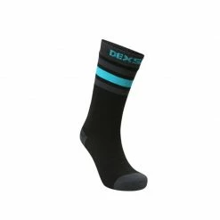Clothing DexShell Ultra Dri With In Cuff Seal Socks - Black / Aqua