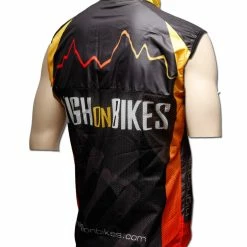 High On Bikes V2 - Sleeveless Cycling Gilet / Vest Clothing
