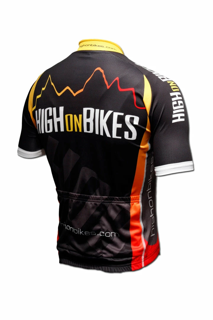 Cheapest 🎁 Clothing High On Bikes V2 - Short Sleeve Cycling Jersey 👏 2 Clothing High On Bikes V2 - Short Sleeve Cycling Jersey