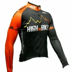 High On Bikes V4 - Long Sleeve Cycling Jersey