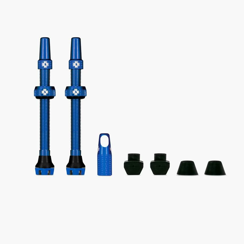 Wholesale 🌟 Muc Off Accessories Muc-Off - V2 Tubeless Alloy Presta Valve Kit - 44/60/80mm 🎉 4 Muc Off Accessories Muc-Off - V2 Tubeless Alloy Presta Valve Kit - 44/60/80mm