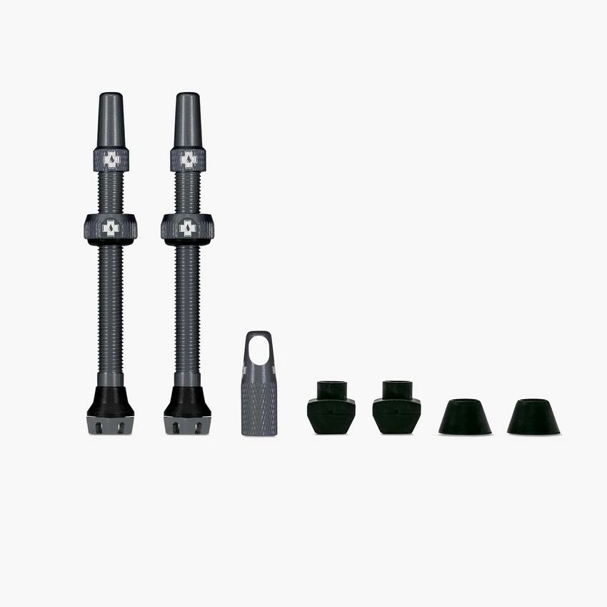 Wholesale 🌟 Muc Off Accessories Muc-Off - V2 Tubeless Alloy Presta Valve Kit - 44/60/80mm 🎉 7 Muc Off Accessories Muc-Off - V2 Tubeless Alloy Presta Valve Kit - 44/60/80mm