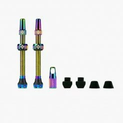 Muc Off Accessories Muc-Off - V2 Tubeless Alloy Presta Valve Kit - 44/60/80mm