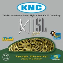 KMC X11- SL Gold 11 Speed Chain Drivetrain