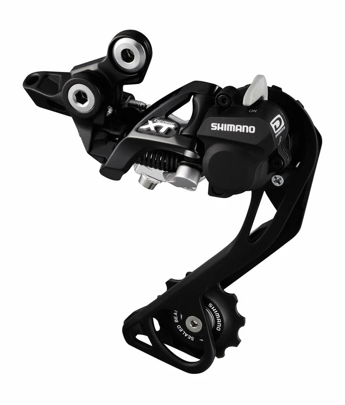 New 👏 Shimano Deore XT M786 Shadow + Rear Derailleur - Black - SGS - Long Drivetrain 😀 1 Shimano Deore XT M786 Shadow + Rear Derailleur - Black - SGS - Long Drivetrain